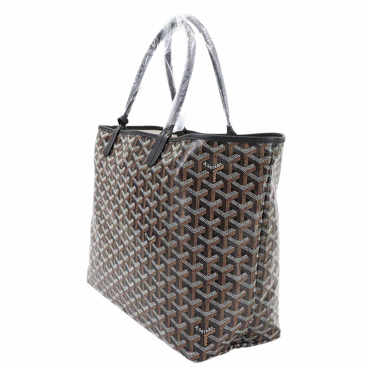 GOYARD サンルイ トートバッグ ヘリンボーン柄 レザー 9051 GOYARD/ゴヤール】 サンルイPM ヘリンボーン柄 トートバッグ PVC