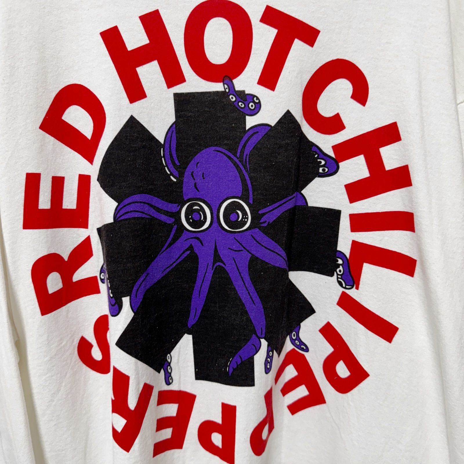 90s USA製 ONEITA製 レッチリ バンドT XLサイズ ロンT GIVE IT AWAY 