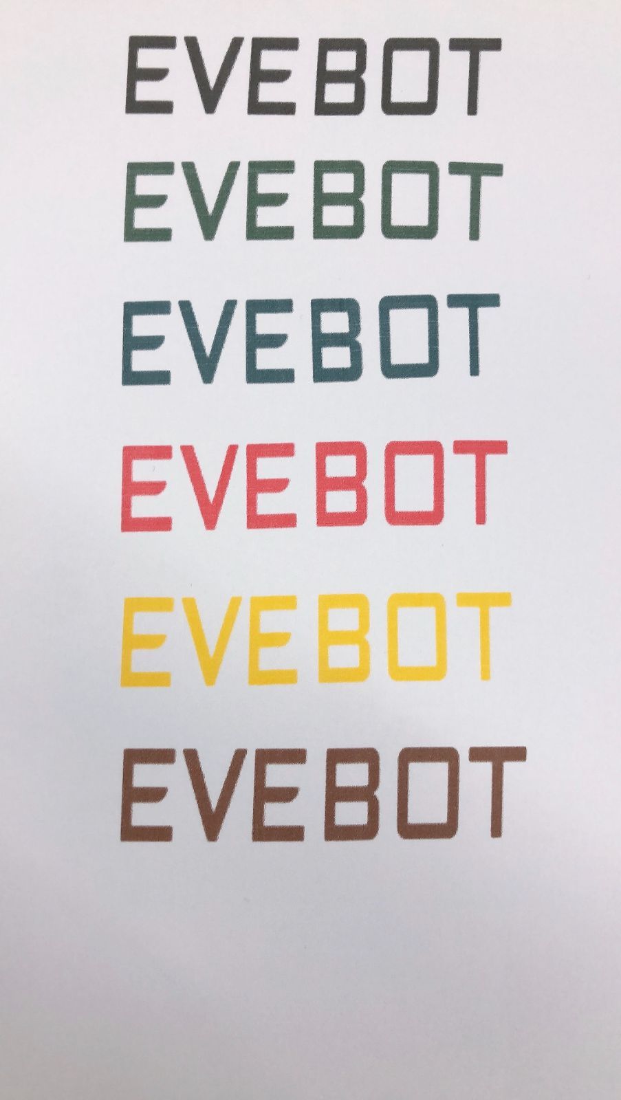 EVEBOT超小型WiFiハンディプリンターPrintPods