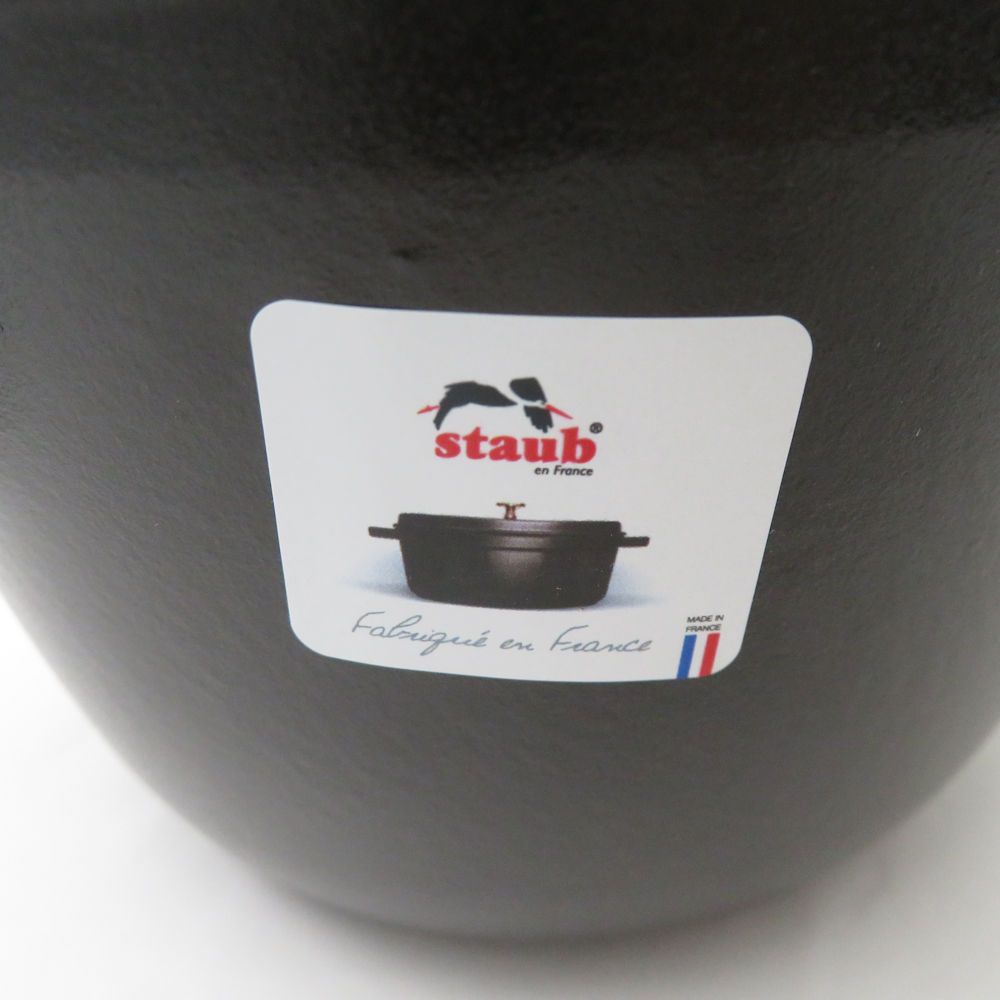 STAUB 両手鍋 ラ・ココット DE GOHAN 12cm黒　USED 楽天市場】STAUB ストウブ【12cm ラ・ココット de GOHAN S