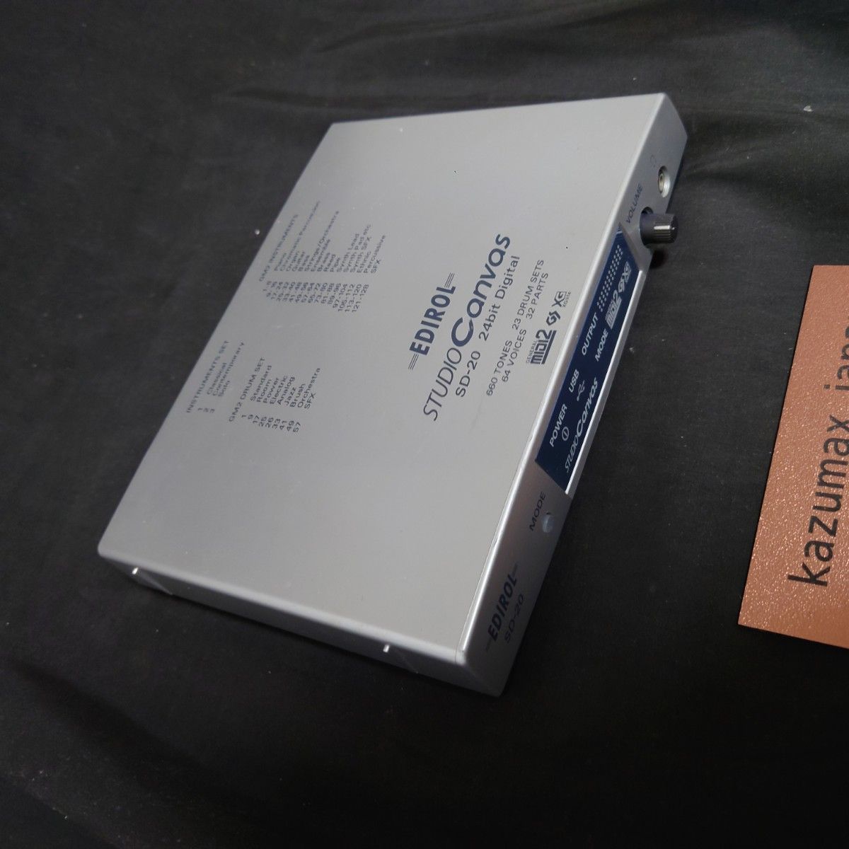 【中古品】Roland SD-20 Yahoo!オークション -「sd-20 roland」の落札相場・落札価格