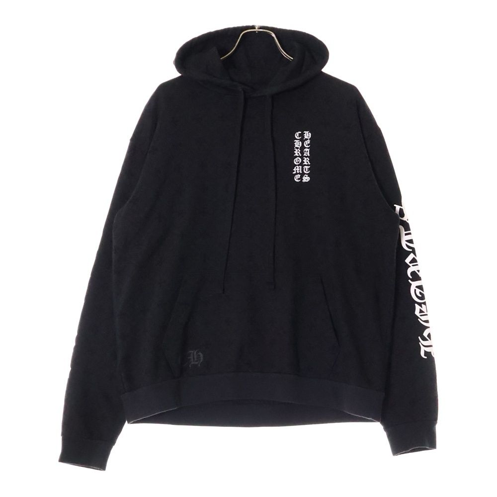 ◆CHROME HEARTS◆グリッター パーカー オンライン限定 ブラック ◇CHROME HEARTS◇グリッター パーカー オンライン限定 ブラック