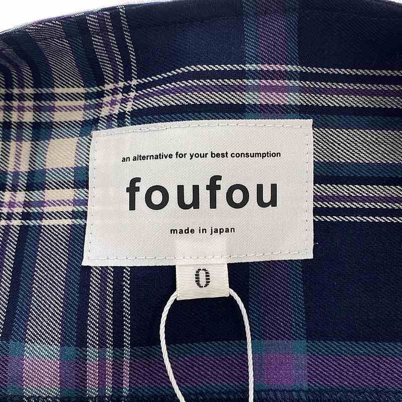 foufou / フーフー | check dress “hsu” チェックドレス「スー