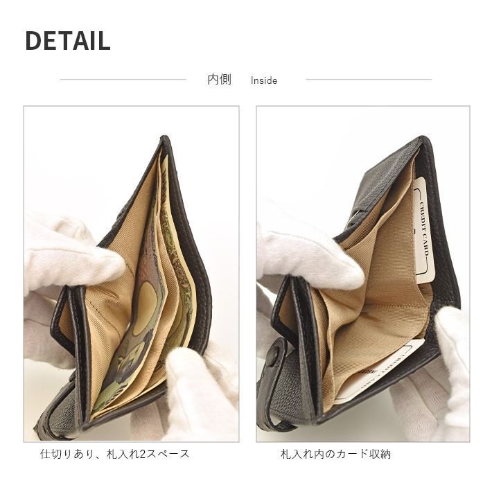 オーストリッチ 折り財布 折財布 本革 表一枚革 二つ折 ミニ財布