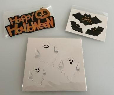 iかわいい！ハロウィンのフォトプロップスやケーキトッパー♡コウモリ かぼちゃ 秋