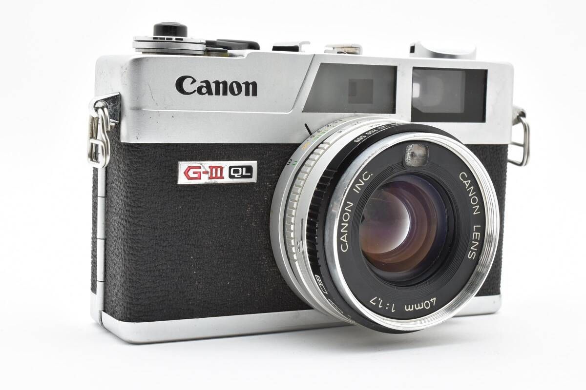  キャノン Canon Canonet QL 17 G III キャノネット レンジファインダー 001 レンジファインダーカメラ フィルムカメラ