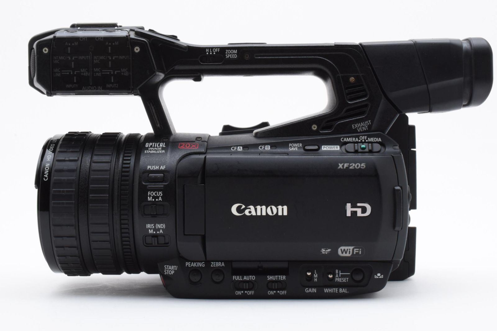 ビデオカメラ　キャノン Canon キヤノン キャノン 業務用 4K 60p ビデオカメラ XF205