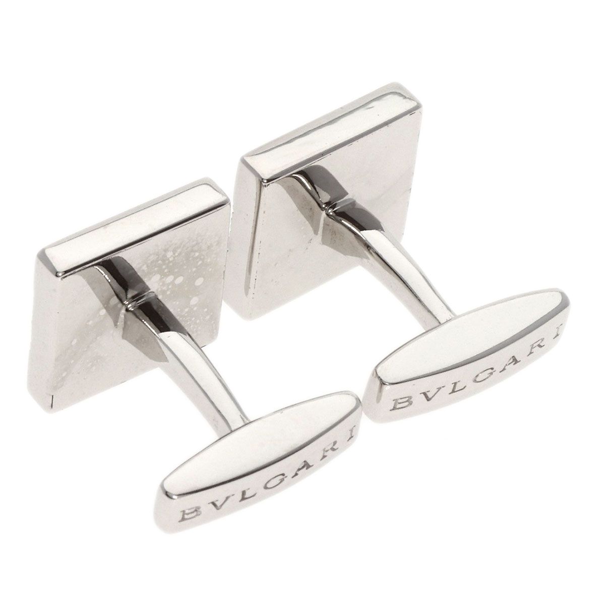 2F217/ブルガリ/カフス/カフリンクス/ビーゼロワン/ロゴ/925/シルバー 狙い 