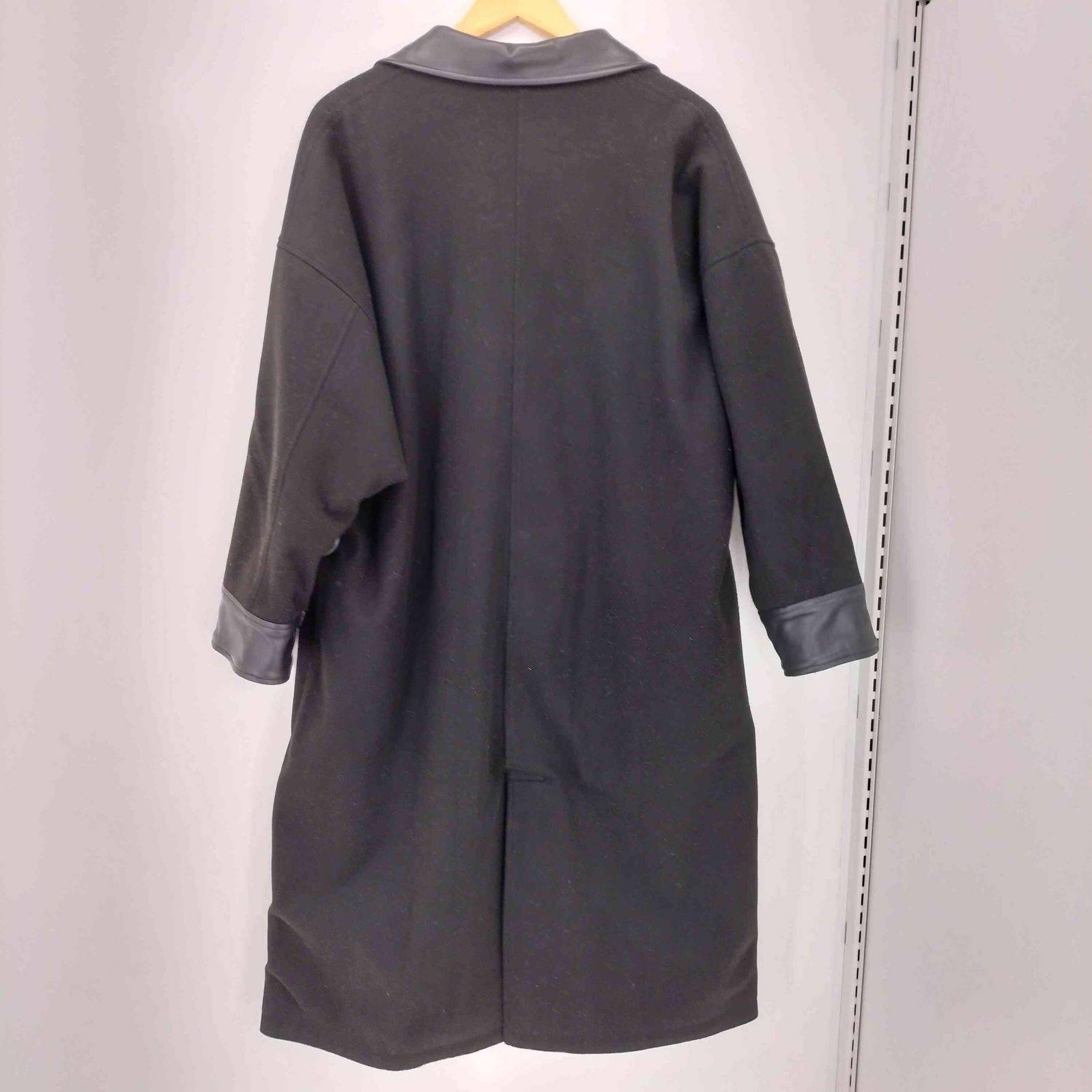 ハレ HARE ウーリーテックリバーシブルフェイクレザーコート