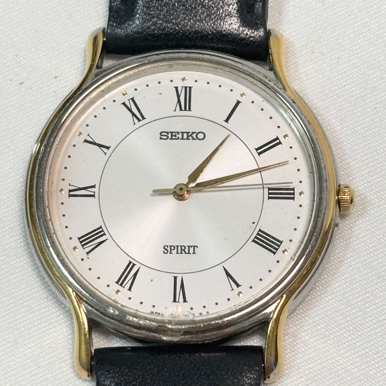 送料無料SEIKO⁄セイコー⁄SPIRIT⁄スピリット⁄ホワイト×ブラック⁄5E21