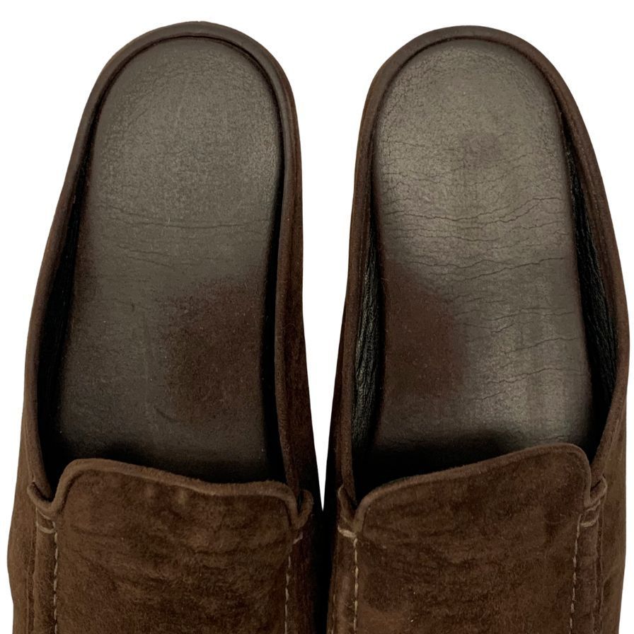 オーラリー シューズ スエード カモシン スリッパ スリッポン 【AFE9