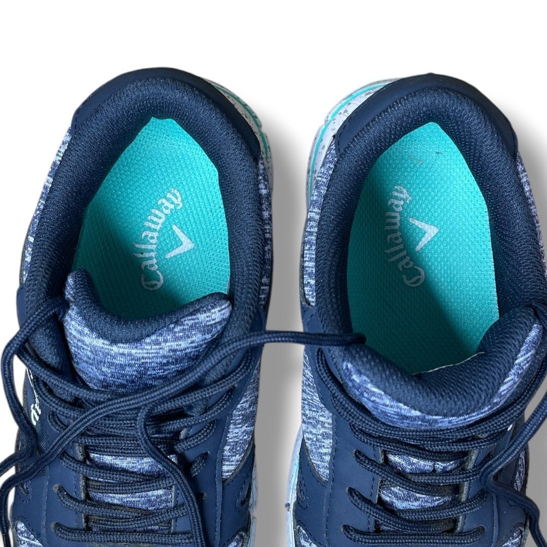 2018 キャロウェイ ソレイユシューズ 247-8983503 26.0 ネイビー Callaway SOLAIRE キャロウェイ ソレイユ スパイクレスシューズ 247