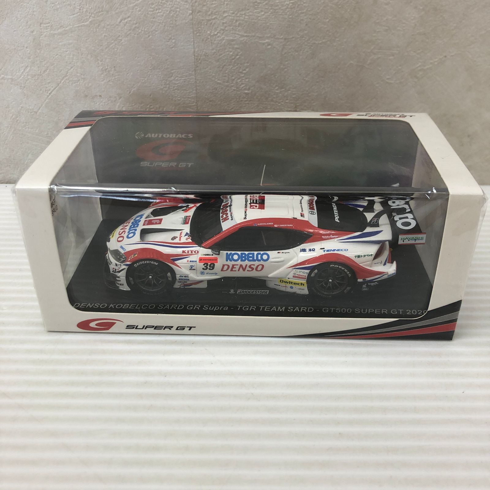 スパーク 1|43 デンソー コベルコ サード GR スープラ TGR チーム サード 2020 スーパーGT GT500 39 H.コバライネン|中山雄一 未開封品 smsmini090920