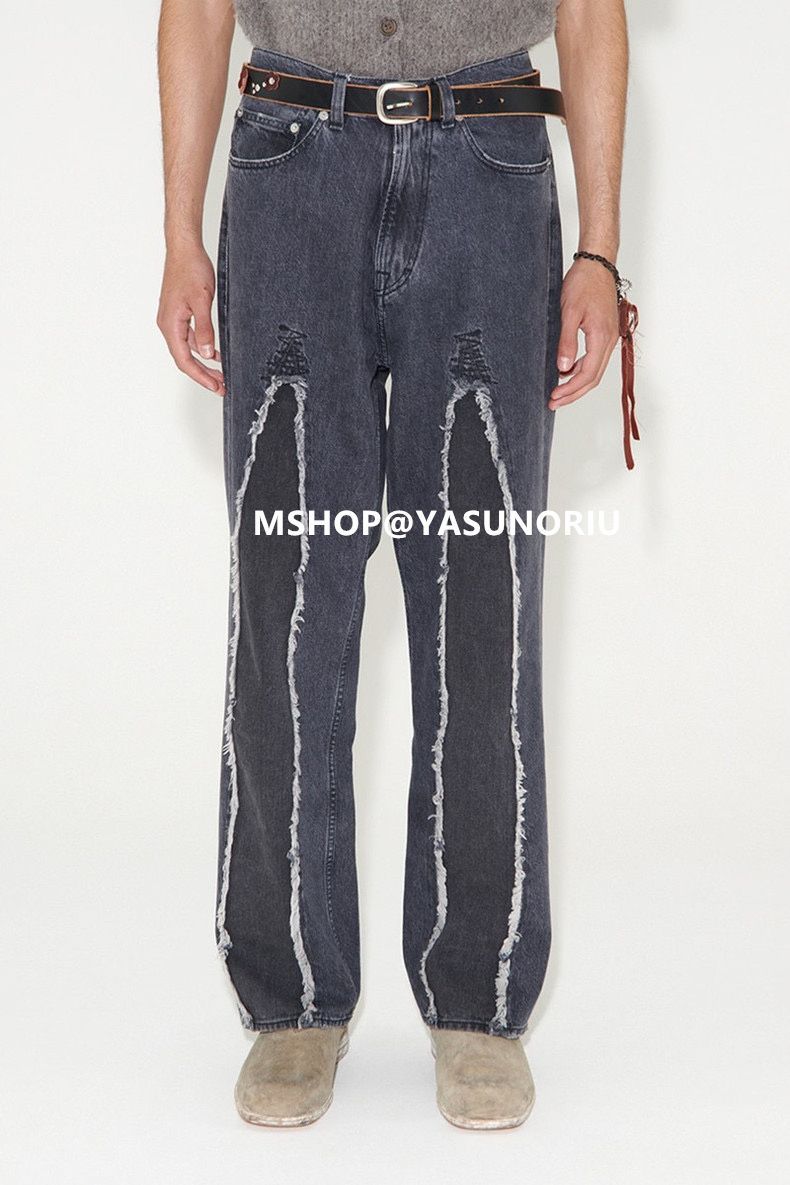 Our Legacy Third Cut Slash Denim Black - メルカリ