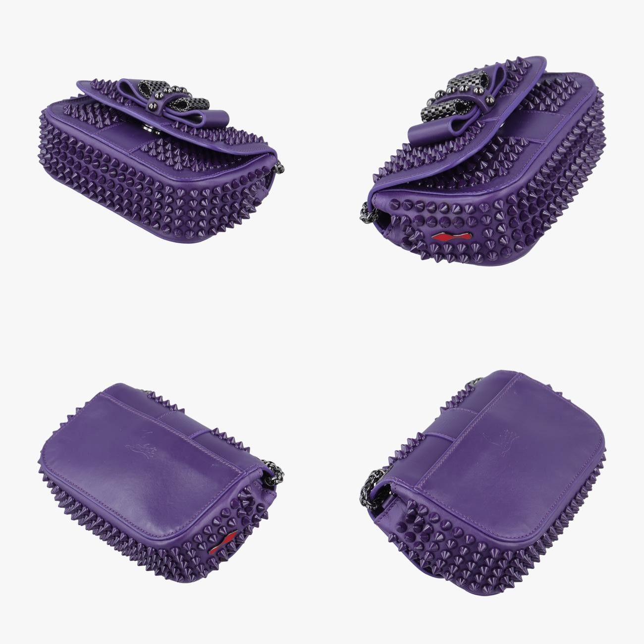 スイート チャリティー スカラベ スパイクパープルレザー 【公式通販】
