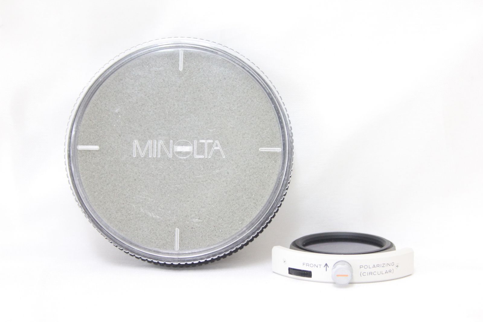 美品 返品保証】 ミノルタ Minolta Polarzing Circular For 300mm 