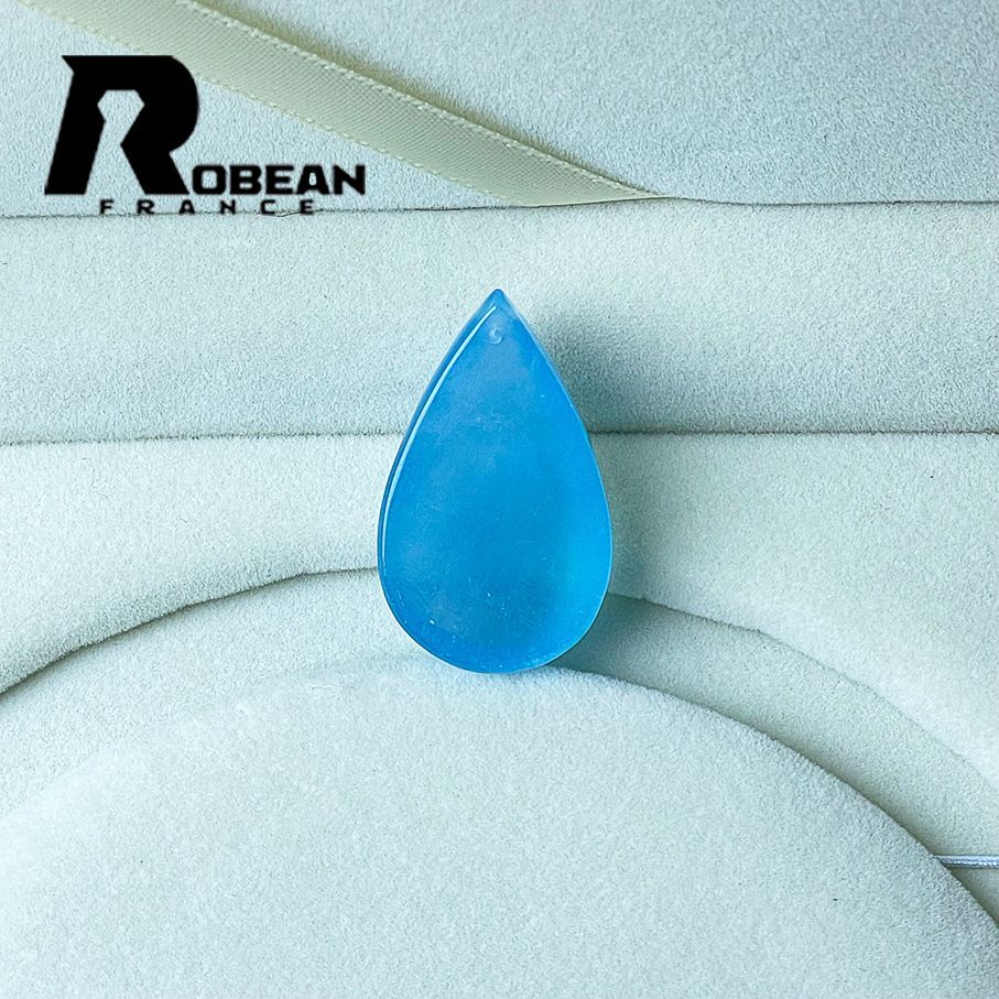 逸品 EU製 定価5万円☆ROBEAN・ブルーグリーンアクアマリン ...