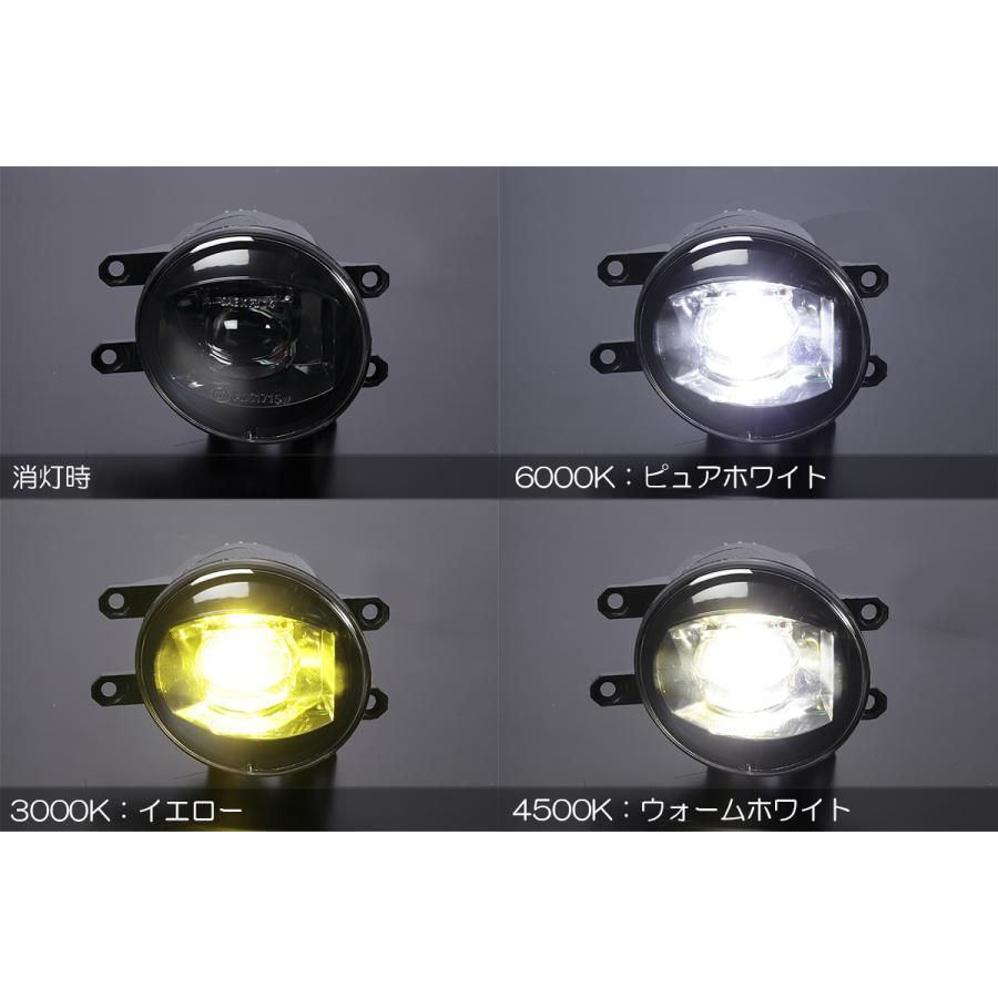 ノア ヴォクシー エスクァイア 80系 フォグユニット 交換 LED H8 H11 H16 ガラスレンズユニット 純正LEDフォグを社外品に NOAH  VOXY ESQUIRE 蔵 - ライト、レンズ