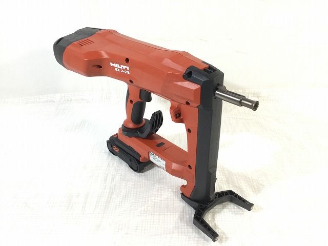 ☆未使用品☆HILTI ヒルティ 充電式コンクリートネイラ― BX3-ME-22 バッテリー2個(B 22/4.0)充電器 ケース 説明書付  充電式鋲打機 93446 - メルカリ