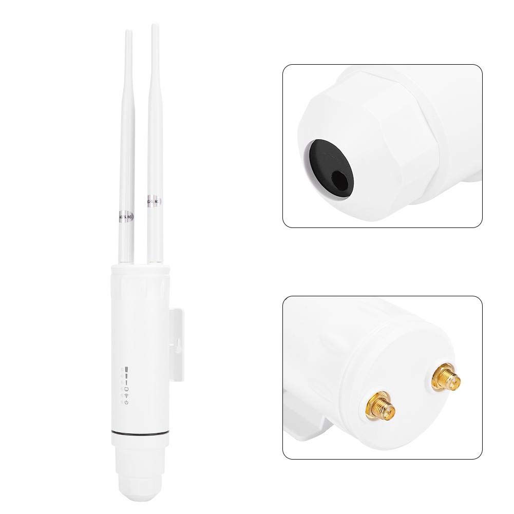 Wifi中継器 無線LAN中継機 Wifi 信号増幅器 WiFi 無線LAN WiFi リピーター 屋外 WiFi リピーター 全方向性アンテナ 壁掛け式 2.4 GHz5.8 GHz 200 Mbp 5dBiデュアル 100200m操作範囲