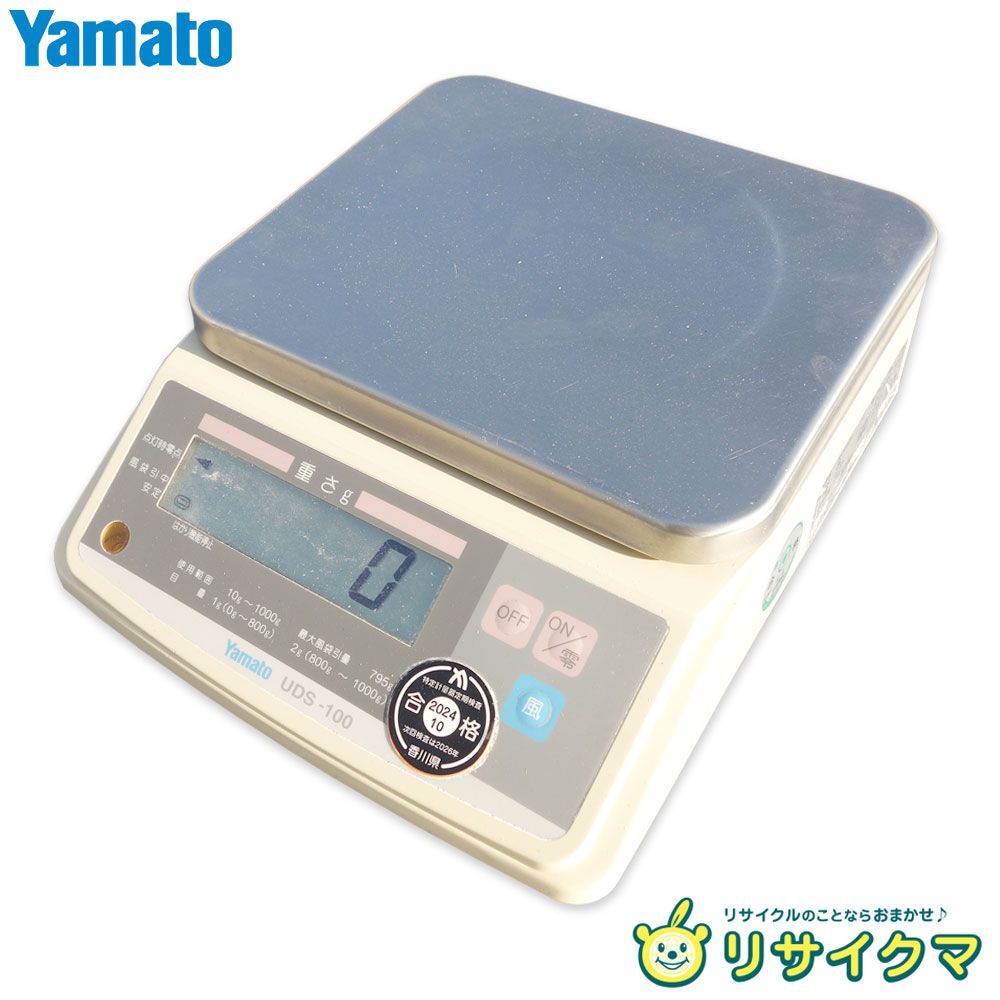 M▽大和製衡 はかり デジタル 上皿自動秤 はかり UDS-100 (38807)