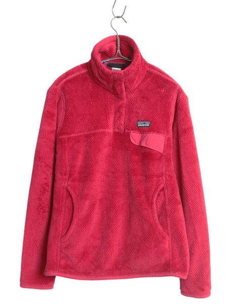 なクーポン配布中! パタゴニア リツール スナップT プルオーバー ジャケット レディース S | 古着 13年製 フリース アウトドア ブルゾン ハイネック ピンク