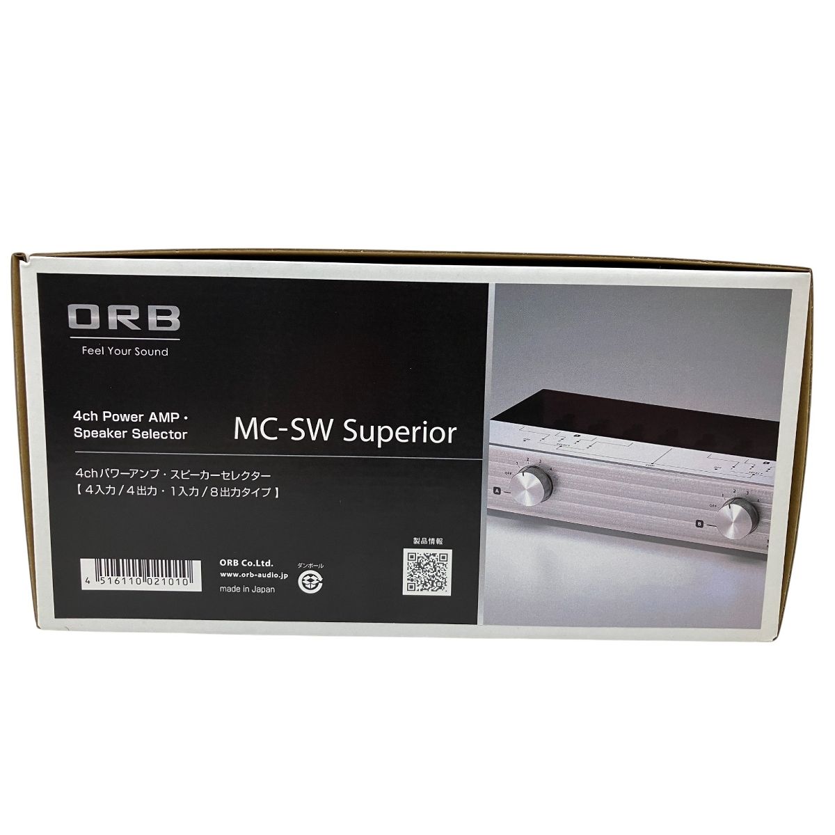 ORB MC-SW Superior オーブ スペリオール 4ch パワー アンプ スピーカー セレクター 音響機材 O10473108 LAWEED_CL