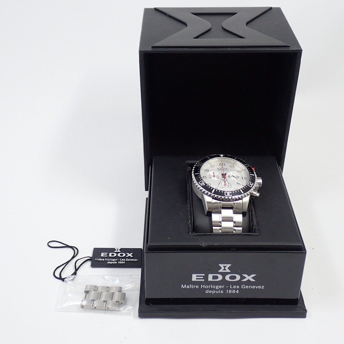 EDOX エドックス クロノラリーS クロノグラフ メンズ 腕時計