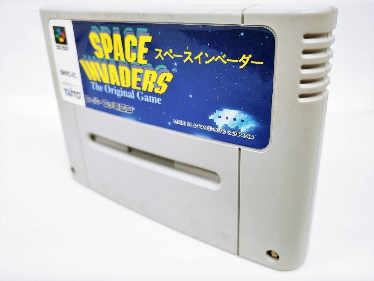 ニンテンドー、スーパーファミコン➕スペースインベーダー SFC]スペースインベーダー(SPACE INVADERS)