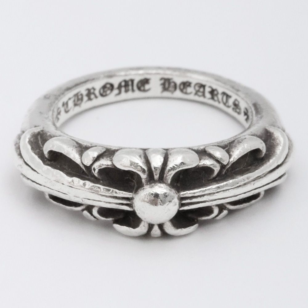 4号 CHROME HEARTS ベビークラシックフローラルクロスリング