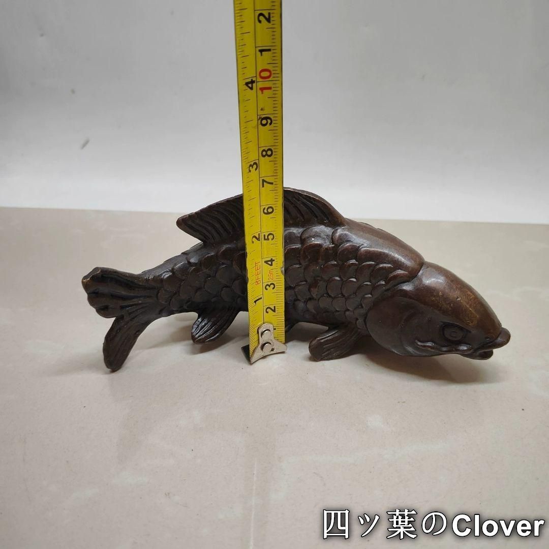 銅器 金魚 茶寵 香挿 香道具 茶台置物 装飾品 工芸品 - メルカリ