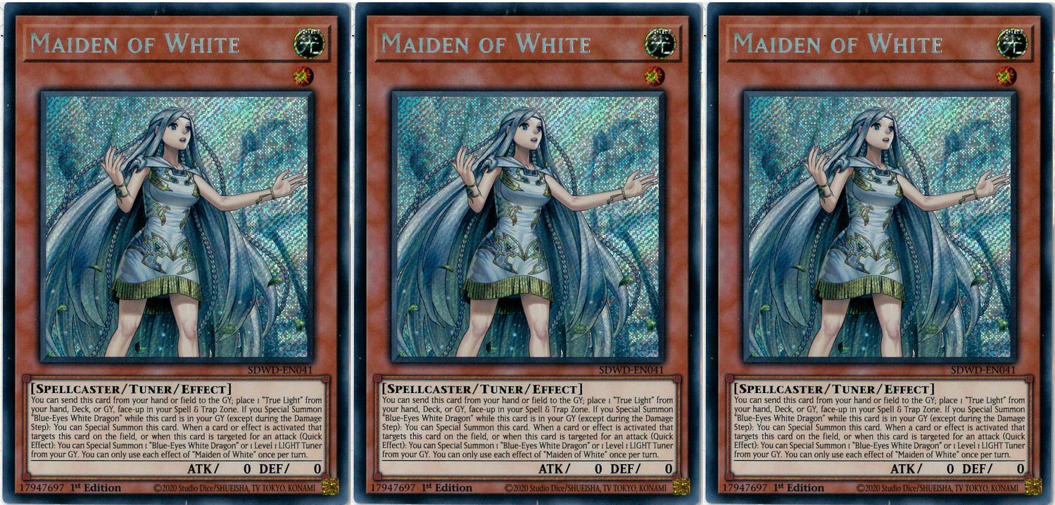 遊戯王】白き乙女 25thシークレット クォーターセンチュリー