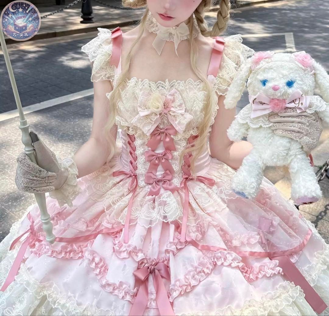 ロリィタドレスセット コルセットドレス