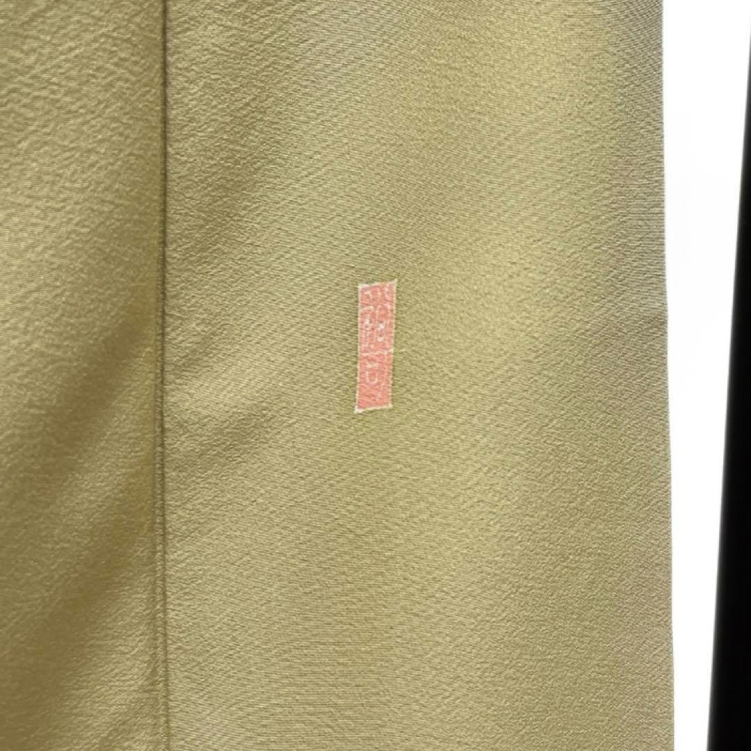 池田裕 色留袖 本加賀友禅 華紋 短冊 鶴 松 着物 093w d - メルカリ 