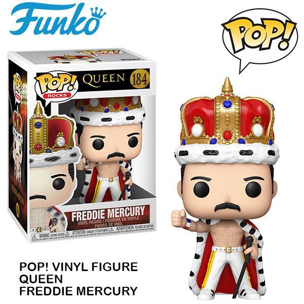 POP! ROCKS VINYL FIGURE QUEEN FREDDIE MERCURY【FUNKO】