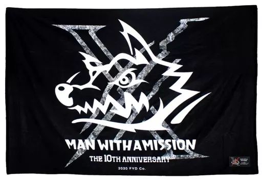  【中古】雑貨 [単品] MAN WITH A MISSION ギャラクシータオル 「MWAM福袋2020 10th Anniversary II set/III set」 同梱品 タオル・ハンカチ