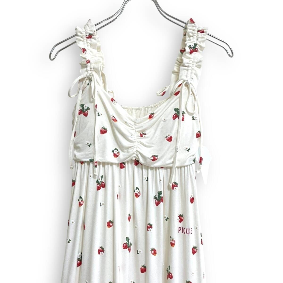 gelato pique ジェラートピケ いちご柄 カップイン キャミワンピース
