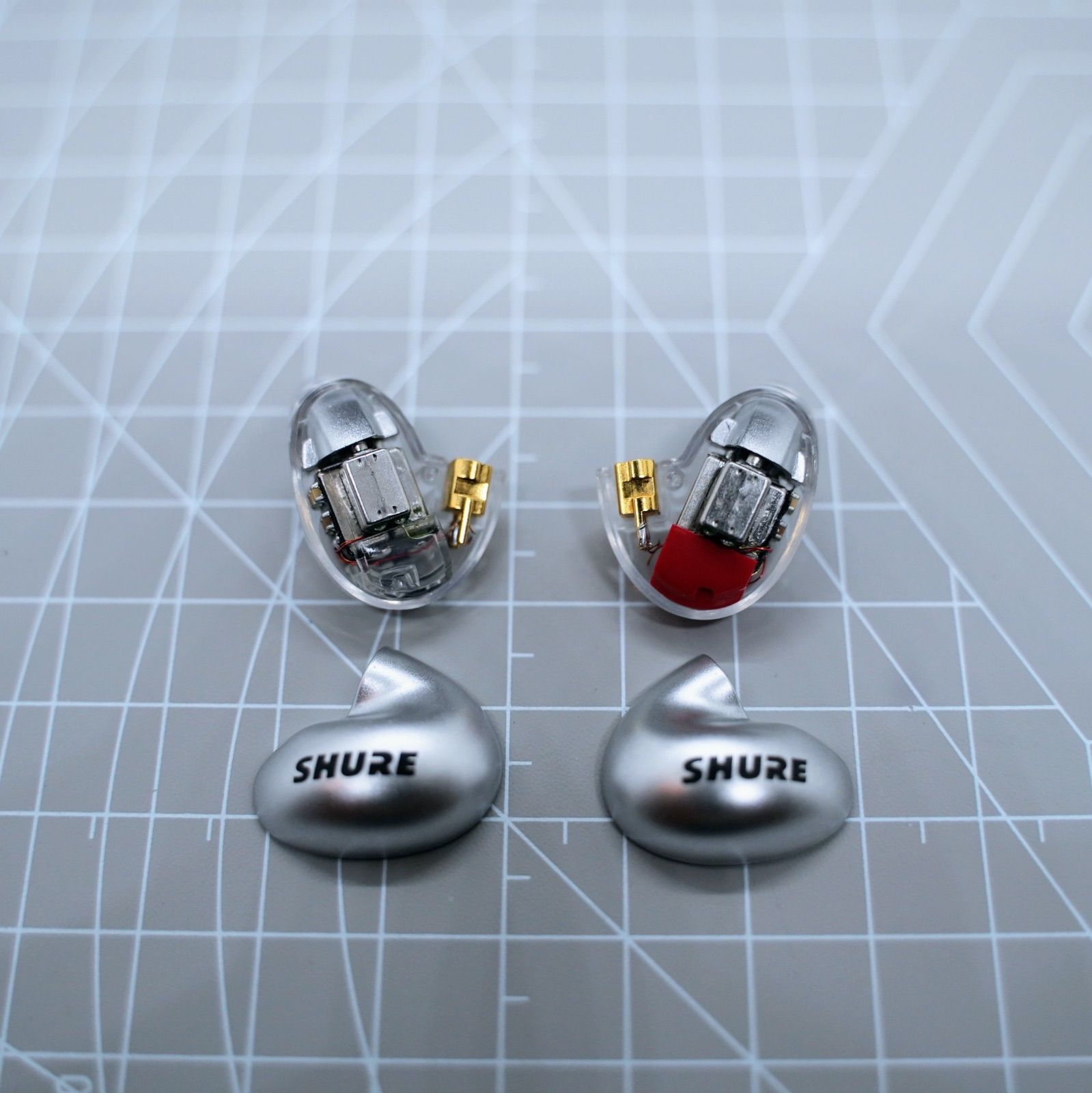 グラファイトシルバー DIY SE846(第2世代) 純正12BAユニット使用