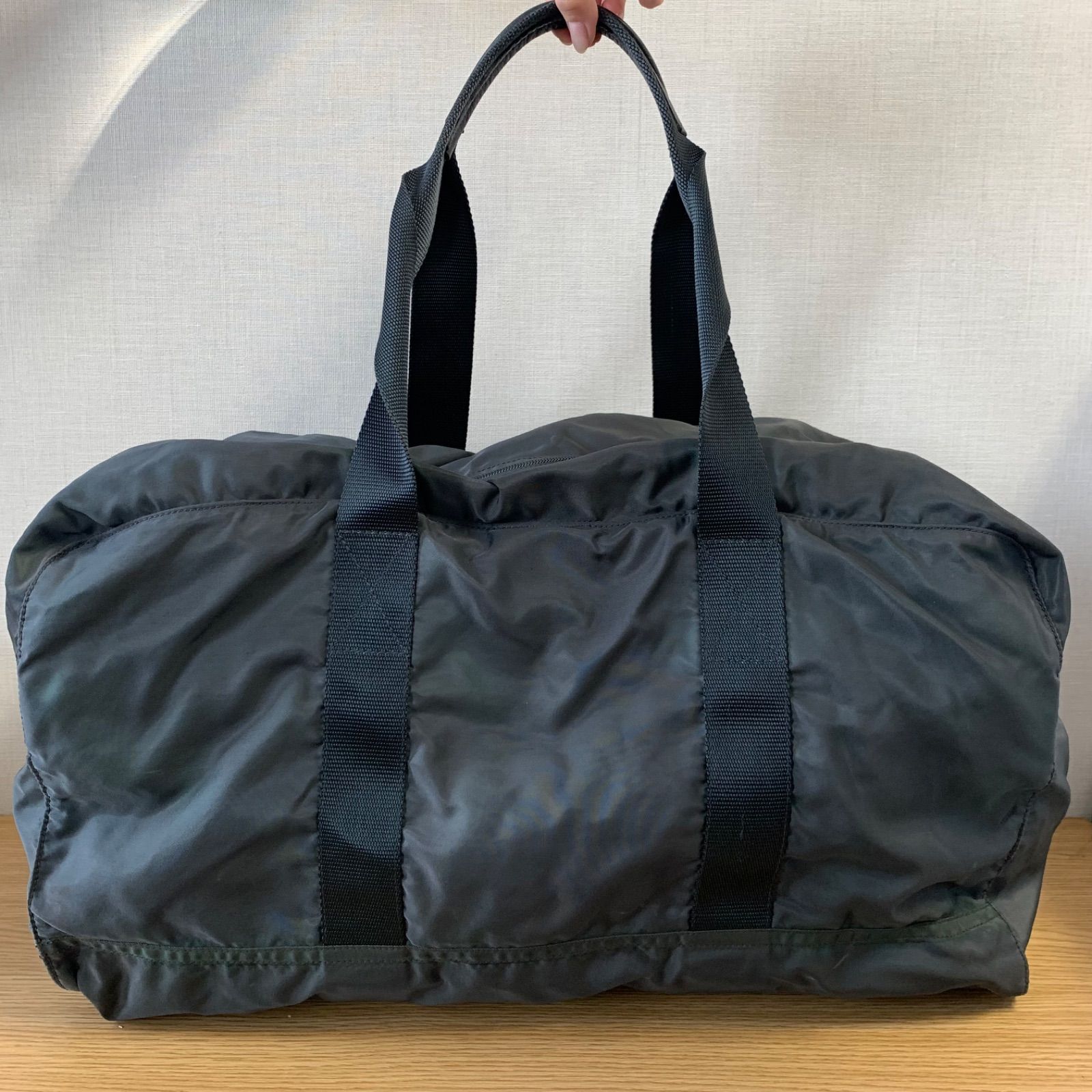 プラダ ボストンバッグ - ダークグリーン グリーン（緑）系 PRADA