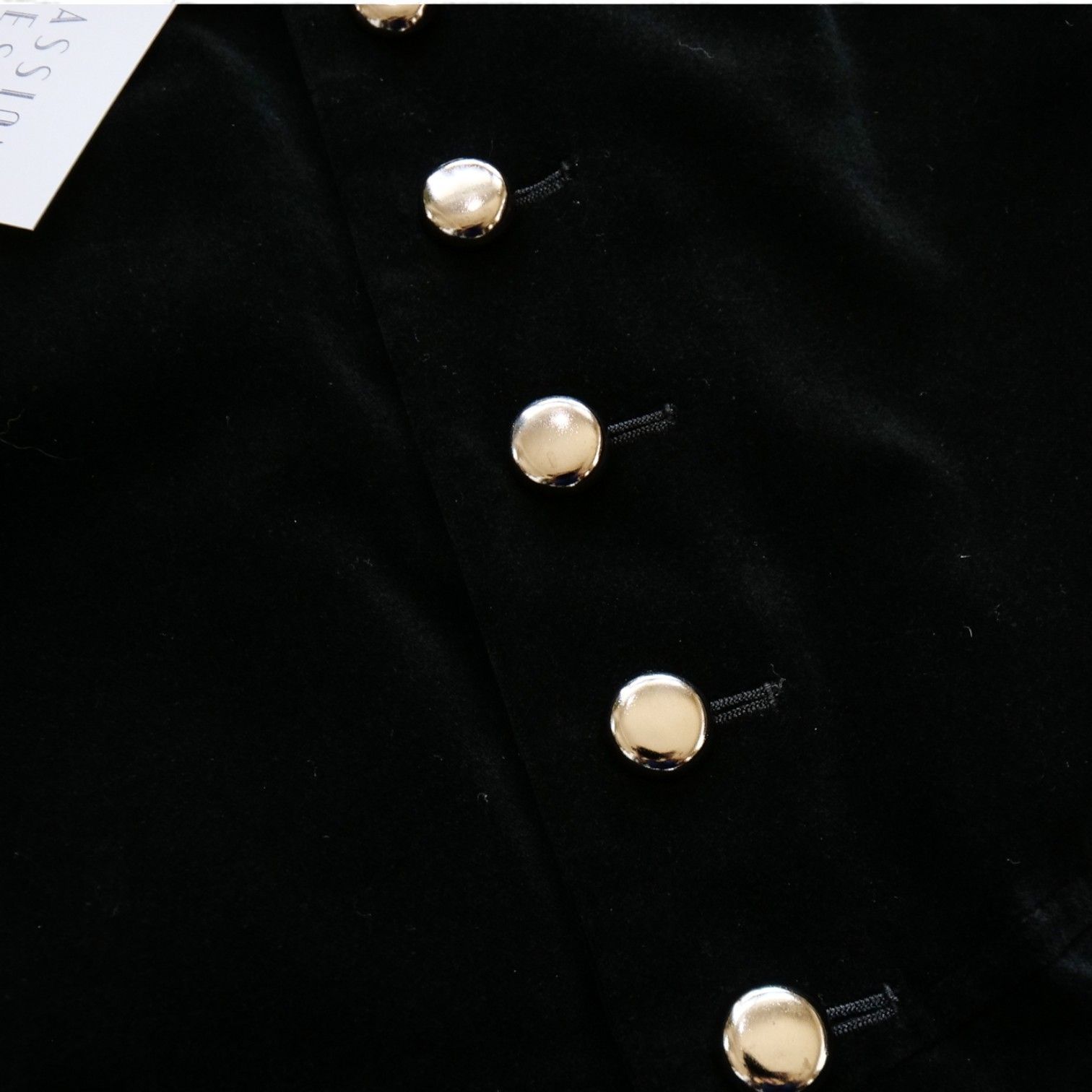 el conductorH コンダクター Velveteen Officer Jacket ベルベット 