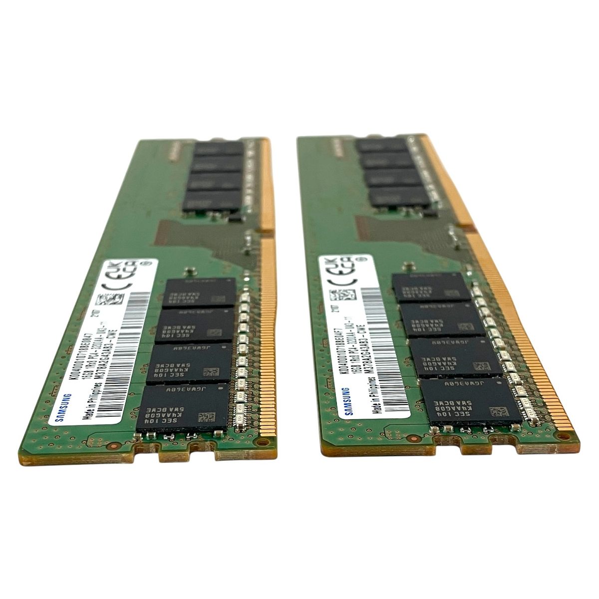 【史上最も激安】 SAMSUNG DDR4 PC4-3200 16GB×2枚 計32GB メモリ PCパーツ デスクトップパソコン用 サムスン F10502335