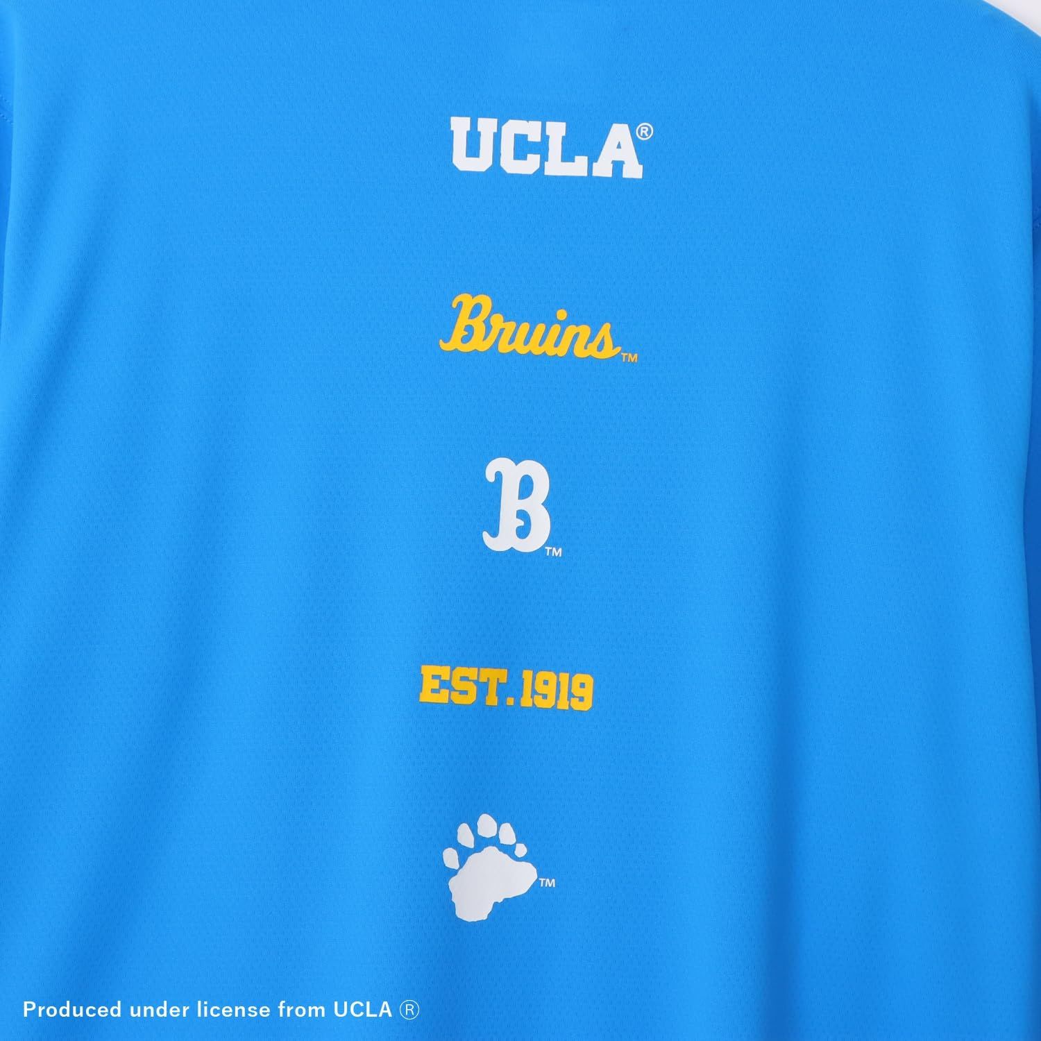 [チャンピオン] Tシャツ 長袖 丸首 DRYSAVER グラフィックプリント ロングスリーブTシャツ バスケットボール UCLA C3-AB467 メンズ カリフォルニアブルー