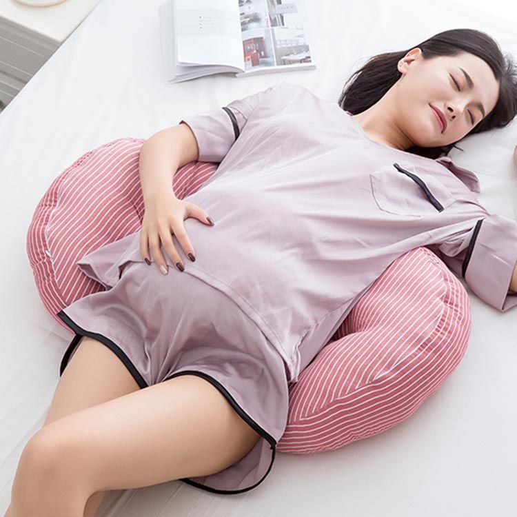 妊婦枕 妊婦抱き枕 マタニティ 背もたれ枕 授乳クッション 腰枕 通気性