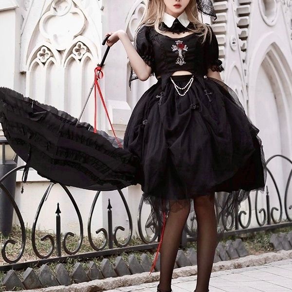【栀】LO1188 lolita オリジナル 洋服 ロリータ ワンピース LO728 lolita オリジナル jsk ロリータ ワンピース