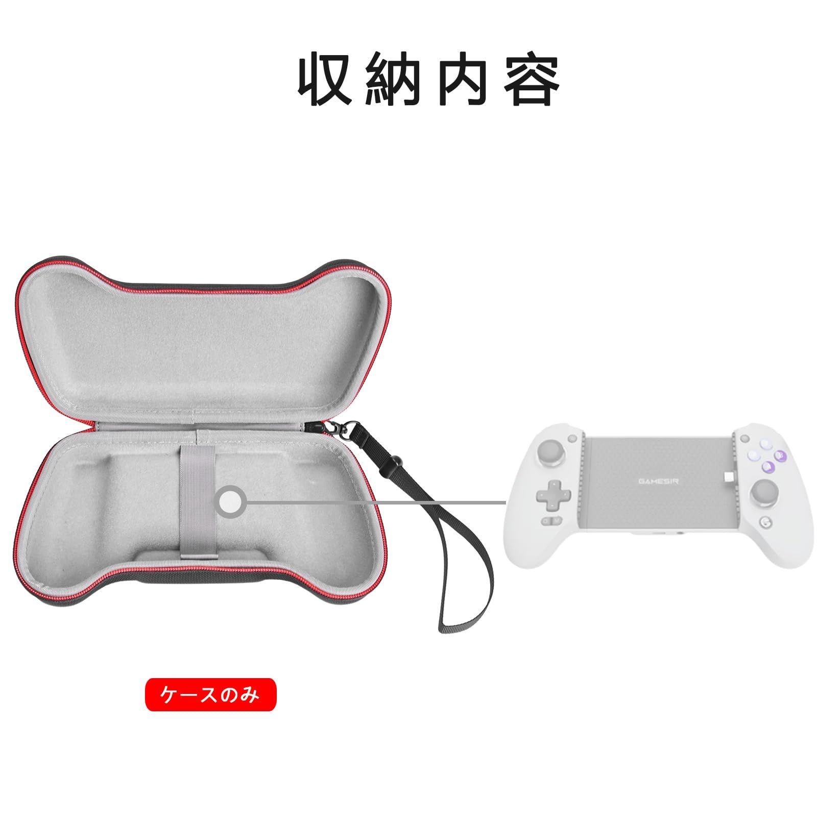 新品 RLSOCO収納ケース GameSir G8 対応 GameSir G8 Galileo Type-C