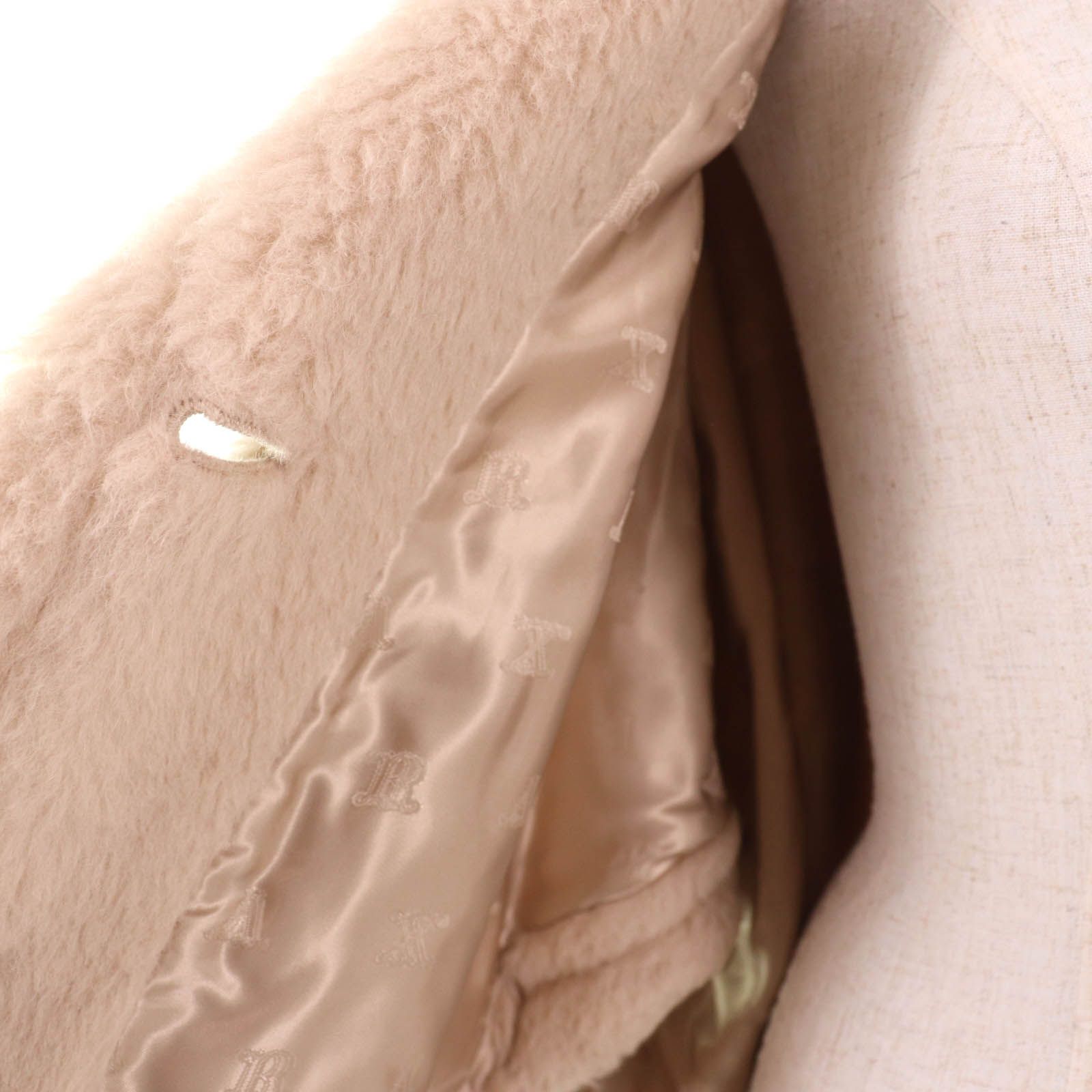 【極美品】MaxMara マフラー テディベア レオパード柄 シルク混 極美品】MaxMara マフラー テディベア レオパード柄 シルク混