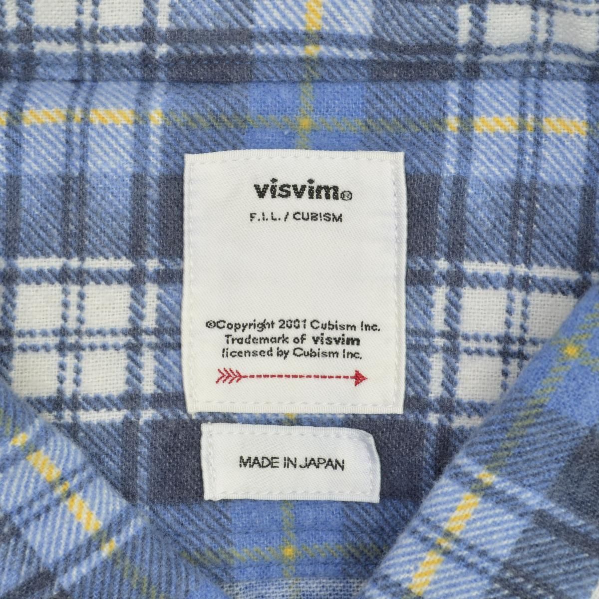 1/S【VISVIM / ビズビム】23SS 0123105011006 PIONEER KHADI CHECK L/S