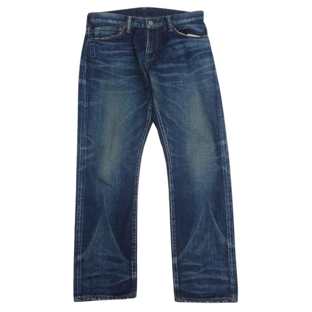 シークエル SEQUEL SQ-22AW-PT-06 × FRAGMENT フラグメント DAMAGE DENIM PANTS ダメージ デニム  パンツ インディゴブルー系 S【中古】 - メルカリ