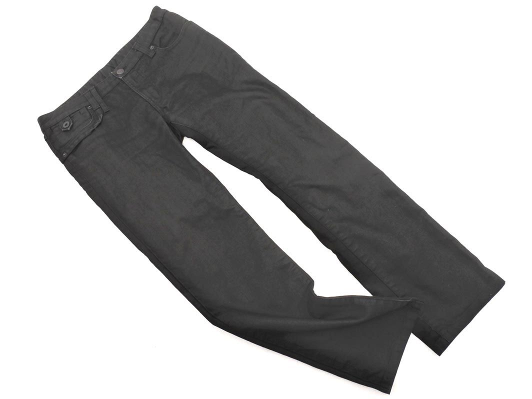 KATHARINE HAMNETT DENIM モールスキンパンツ ブラック KATHARINE HAMNETT キャサリンハムネット スキニー デニムパンツ