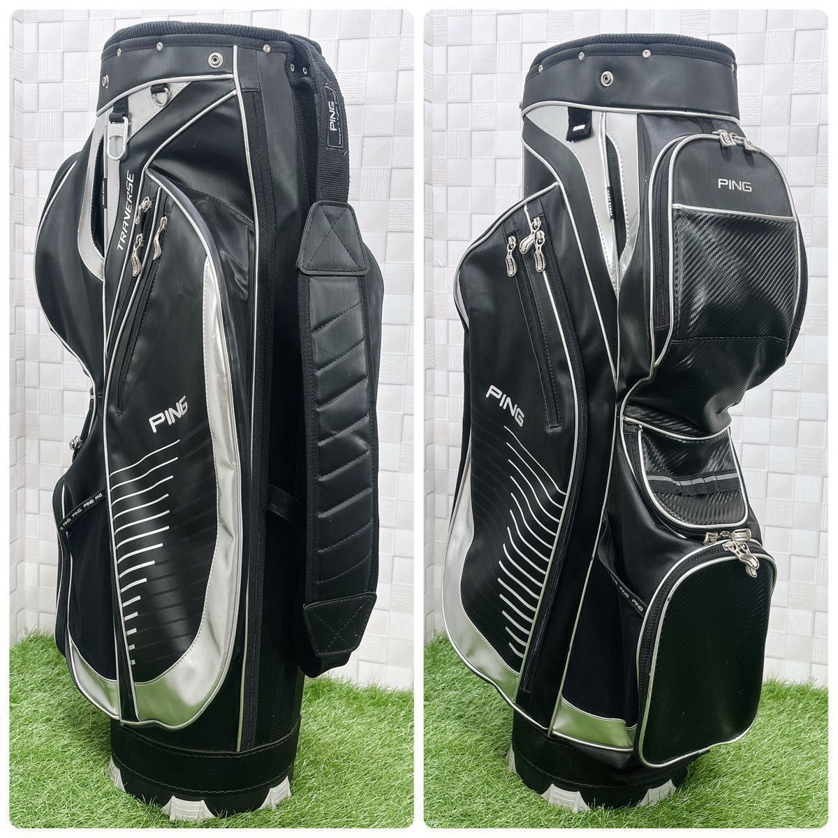 PING - ピン G G30 G20 メンズゴルフセット キャディバッグ付き 右 12本 S ピン G G30 G20 メンズゴルフセット キャディバッグ付き 右 12本 S